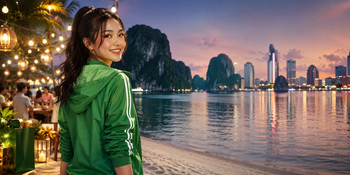 Không khí lễ hội casino và cá cược sôi động tại Vịnh Hạ Long Việt Nam