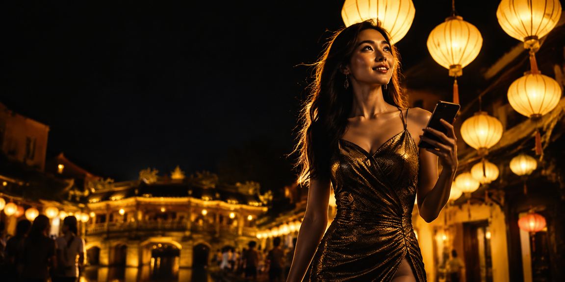 Người chơi cá cược bóng rổ tại chợ đêm Hội An trên nền tảng 1030